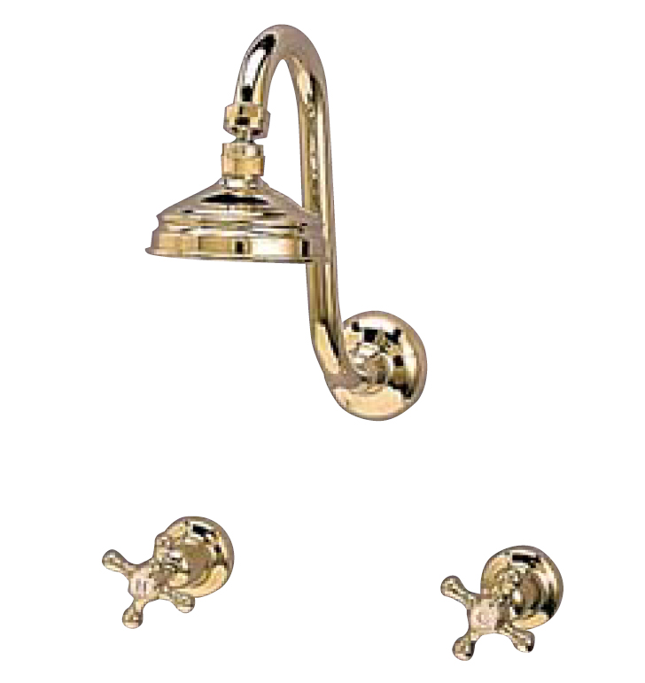 Federation fixed gooseneck shower set